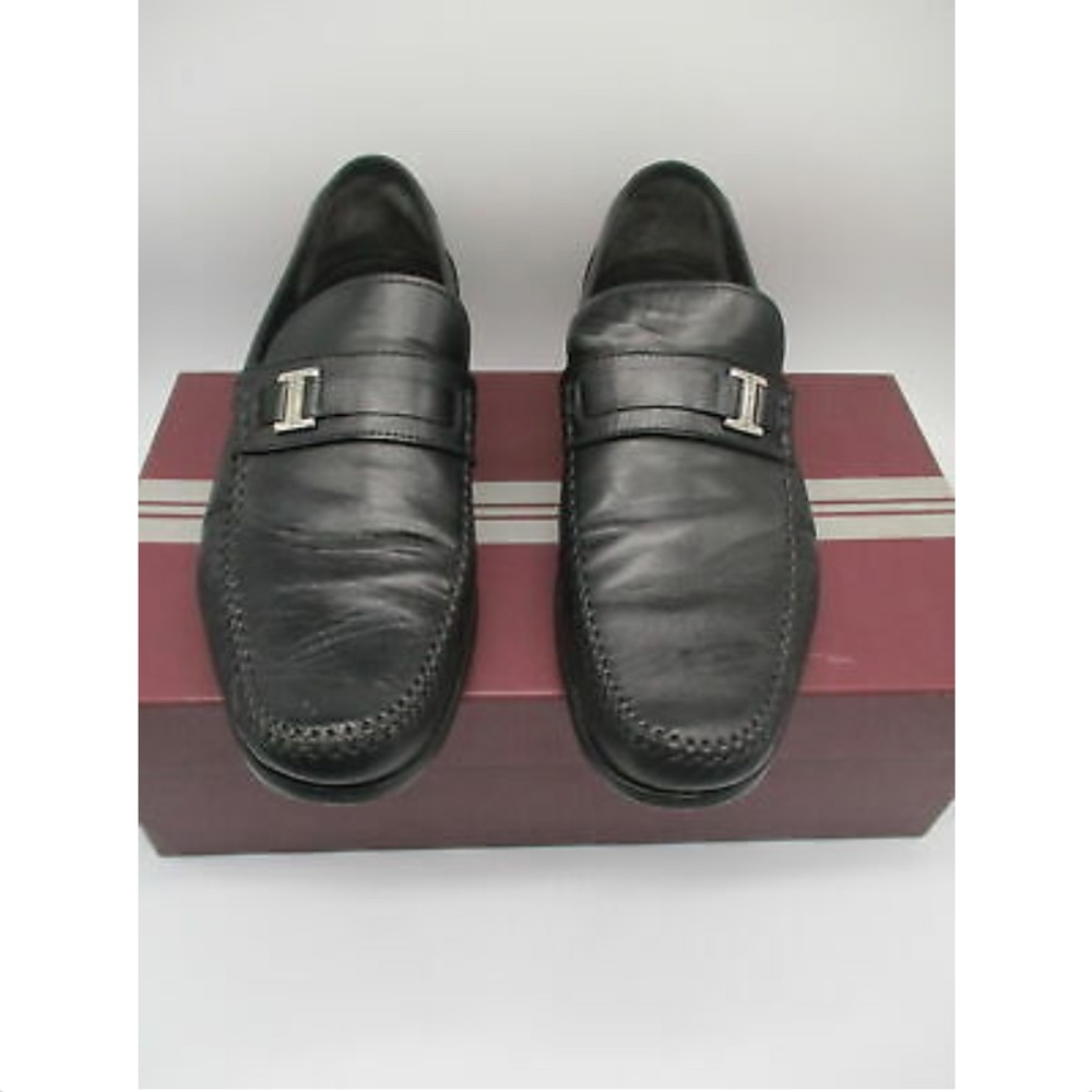 BRUNO MAGLI black amalfi leather loafers - Picture 2 of 6